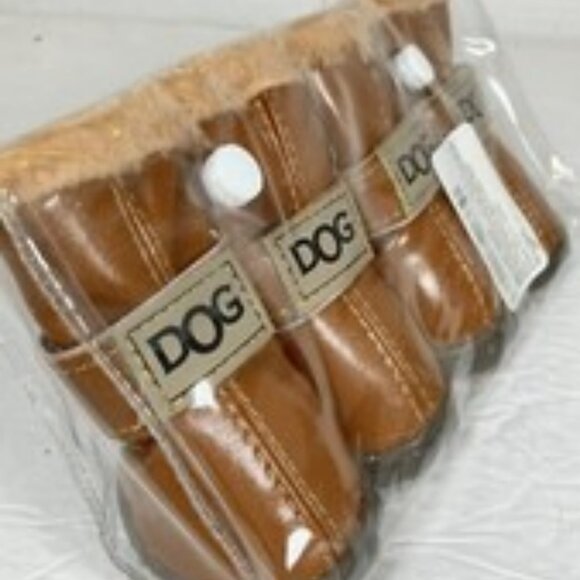 Fleece lined DOG Boots size 7 - Picture 1 of 2